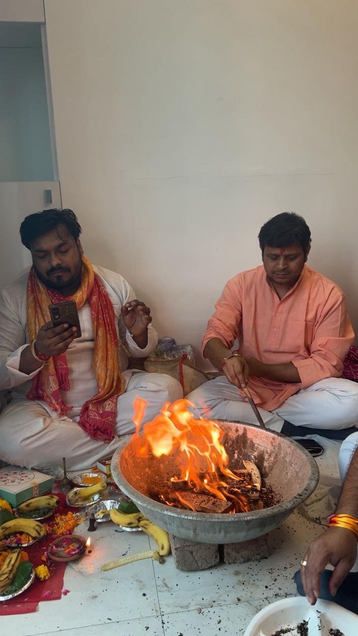 Religious Pooja Ceremony